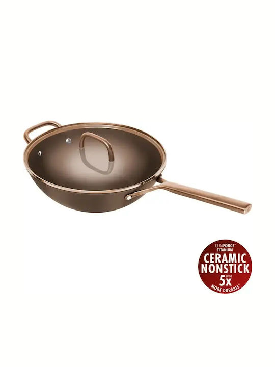 Zwilling J.A. Henckels Milano Aluminum Wok with Lid 30cm