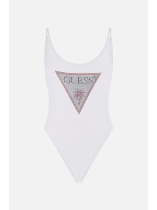 Guess Μαγιό E4gj03 Mc040 Λευκό Μαγιό Guess