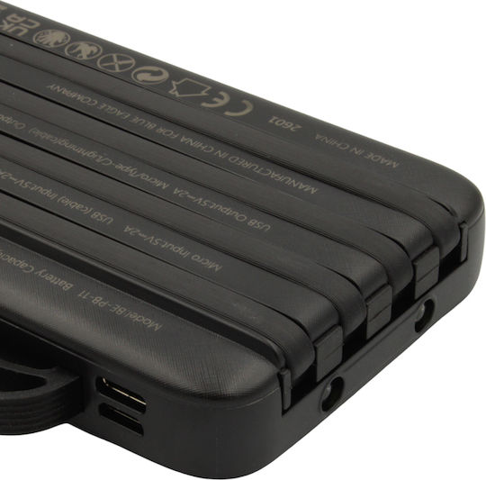Blue Eagle BE-PB-11 Power Bank 10000mAh Black