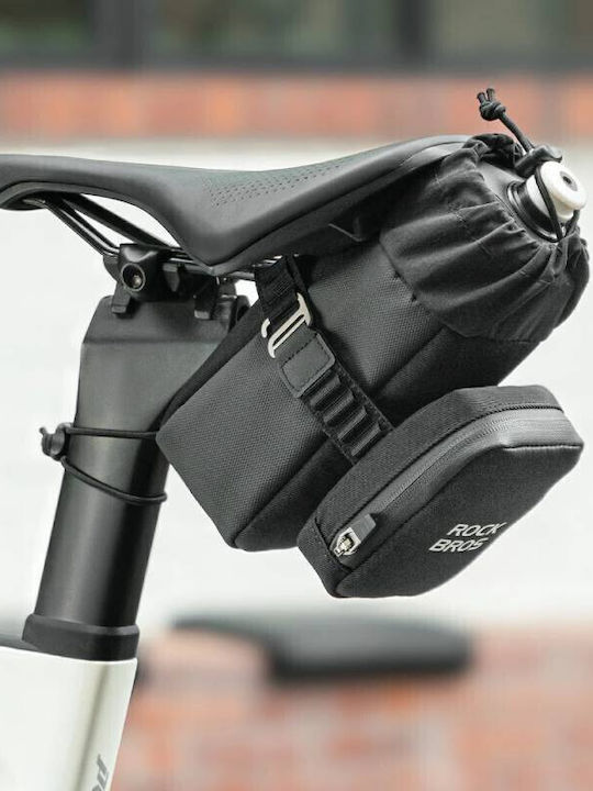 Rockbros Săculeț de Șa pentru Bicicletă 0.7l Negru