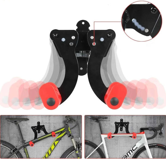 Wall-mounted Bicycle Hanger Foldable Holder Up To 40kg Roxar Universal