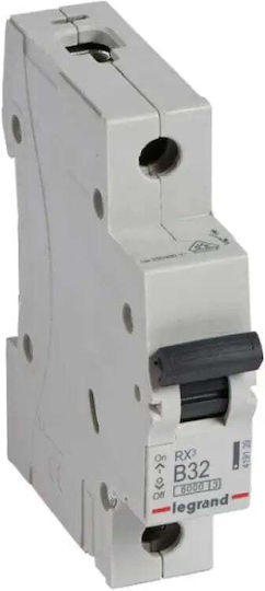 Single-pole Automatic Circuit Breaker Lgr 419139 Rx-mcb 1p B 32a 6ka Legrand