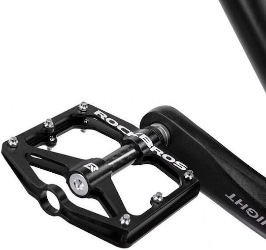 Rockbros Fahrradpedale Plattform Schwarz