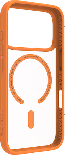 Dbramante1928 Magsafe Case Iphone 17 Pro Grenen Shockproof Grs Certified Orange