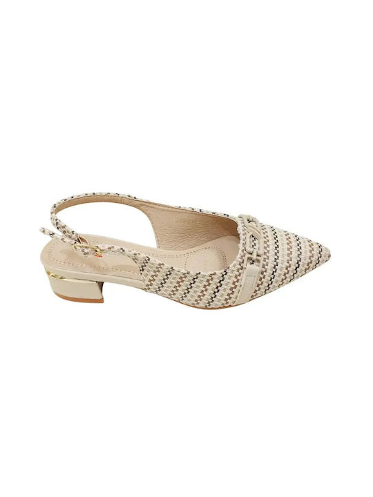 Spitze Zehe Pumps Beigen