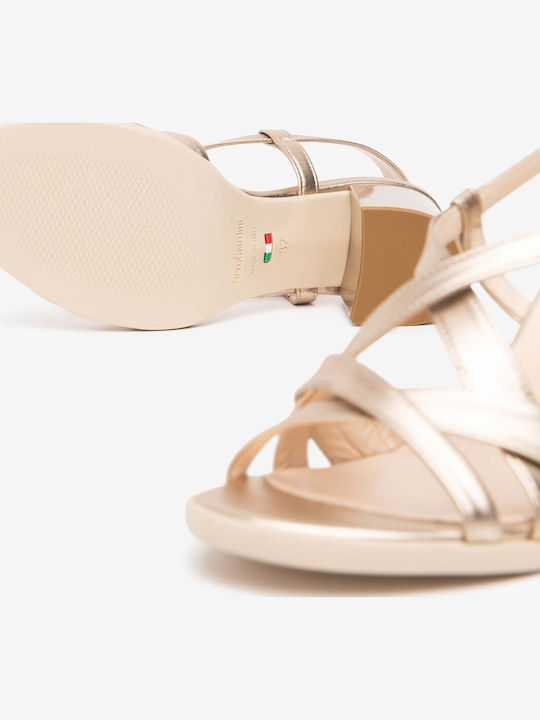 Leder Damen Sandalen Braun