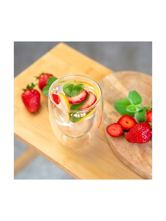 Чаша Стъклена Прозрачна 350ml 6 Бройки