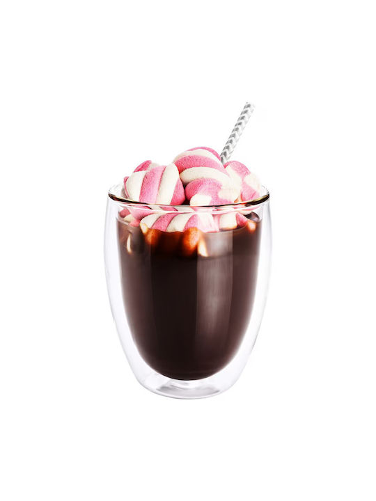 Чаша Стъклена Прозрачна 350ml 6 Бройки