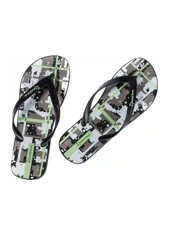 Men's Anatomic Black Flip Flops