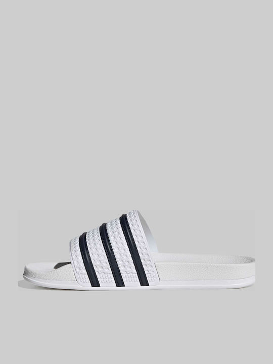 Adilette Ανδρικές Σαγιονάρες Λευκές