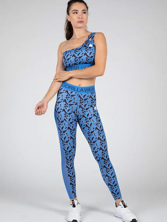 Damen Sport-BH Blau
