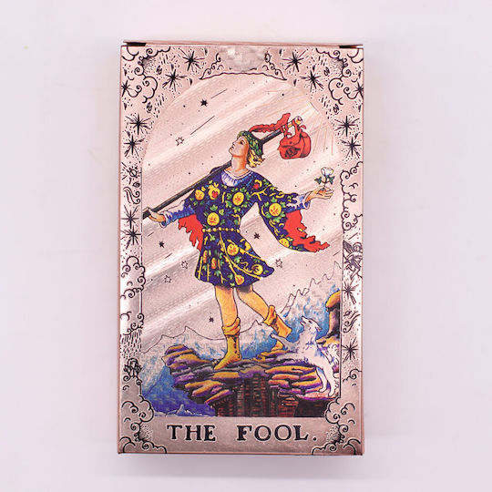 Tarot Cards Moon Phase Rose Gold Guidebook 78 Cards+Book