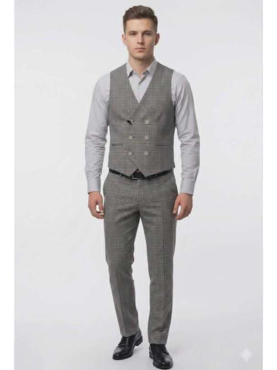 Trousers in Slim Fit Grey
