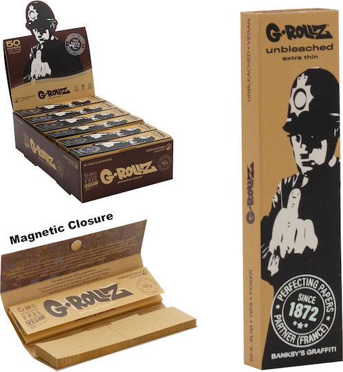 G-Rollz Zigarettenpapiere King-Size Slim 1 Stück