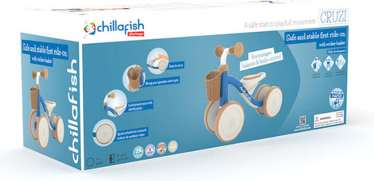 Chillafish Kinder Balancefahrrad Blau