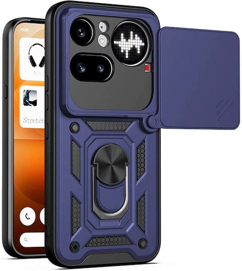 Set Autocolante Inel Magnetic Protecție Cameră Nimic Telefon 4a Pro Albastru