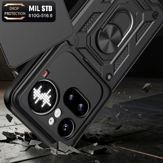 Set Autocolante Protecție Cameră Inel Magnetic Compatibil Suport Mașină Huse Telefoane Nimic Telefon (4a) Pro Negru