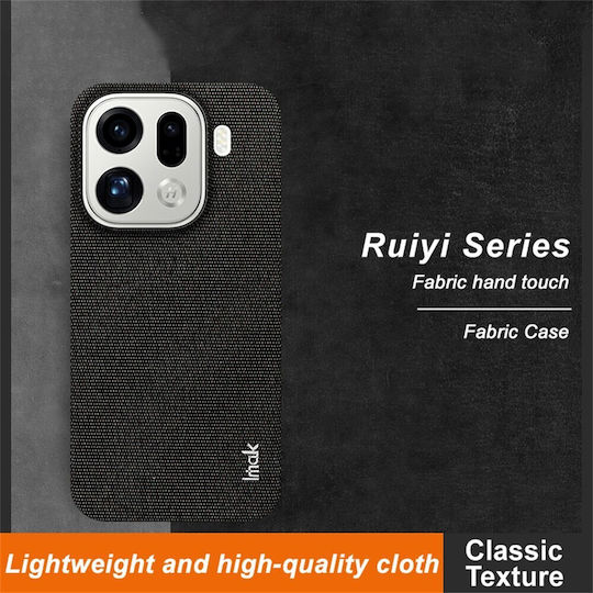 Series Back Cover Plastic Black (Oppo Find X9 Pro 5g)