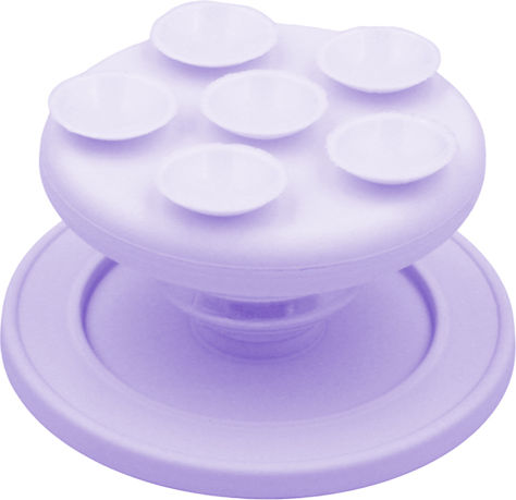 Pop Socket Magsafe Με Βεντούζα Μωβ Απαλό