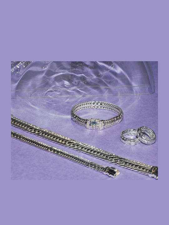 Buddha to Buddha Damentrailing aus Silber 21cm