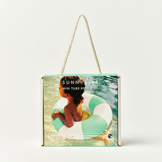 Sunnylife Saltea Gonflabilă Pentru Plajă Verde 58x58cm