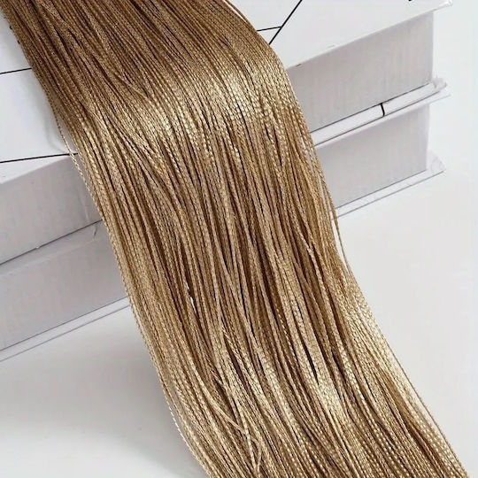 Gold String Curtain 100x195cm 39-950-2541