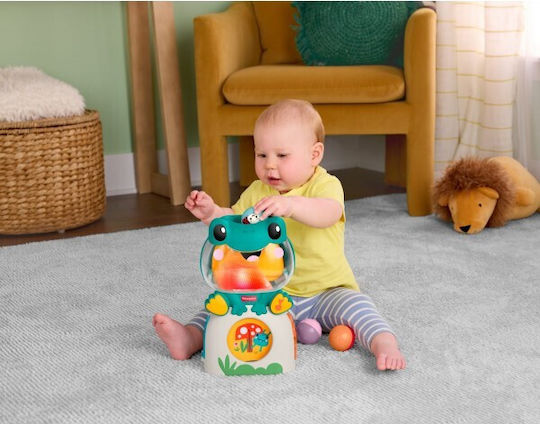Fisher Price Frog Ball Pop Ball with Lights and Sounds for 6+ Months