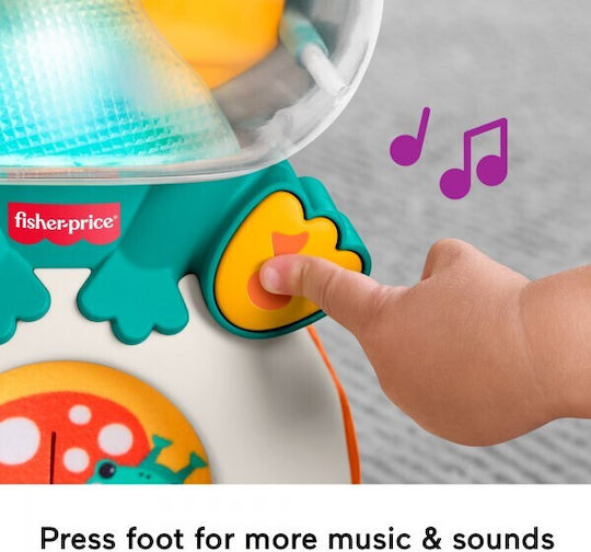 Fisher Price Frog Ball Pop Ball with Lights and Sounds for 6+ Months