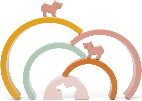 Trixie Stacking Toy Made of Wood for 12+ Months
