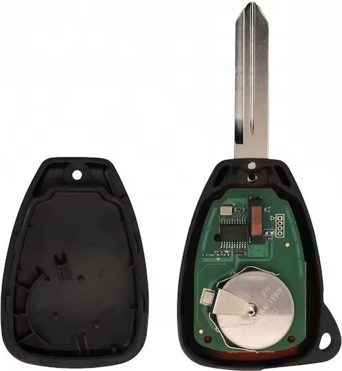 Cheie Auto Cu Telecomandă 433mhz 3 Butoane Id46 Pcf7941 Kobdt04a Electronică Baterie Compatibilă Chrysler 300 Dodge Charger Durango Jeep Grand Cherokee
