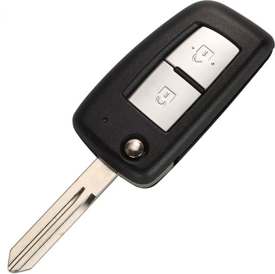 Telecomandă Cheie Auto Completă Techstar Compatibilă Nissan Qashqai J11 Pulsar C13 Juke F15 X-Trail T32 Micra 2 Butoane 433 Mhz 4a Pcf7952e Cwtwb1g767