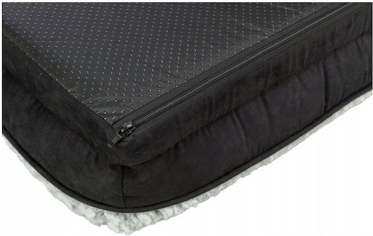 Lino Vital Bed Dog Cat Black Grey 110 × 75 Cm