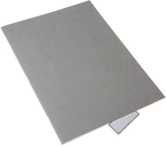 Τετράδιο Σκίτσου Γκρι Εξώφυλλο Grey Booklet K&p A4 21x29.7 Cm