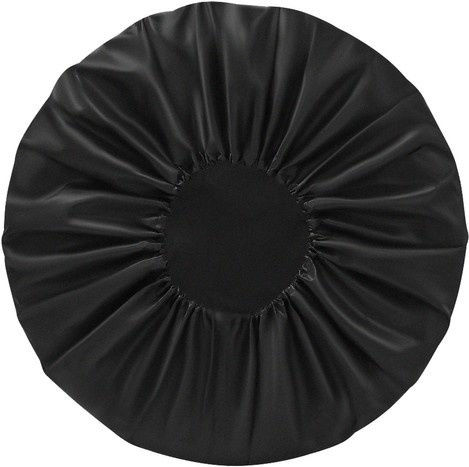 Set 4 Tire Covers Rubber Storage Black