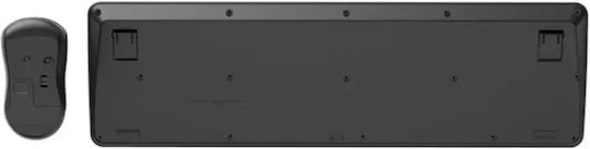 Gembird Slim Pro Kabelloses Tastatur & Maus Set Englisch (US)