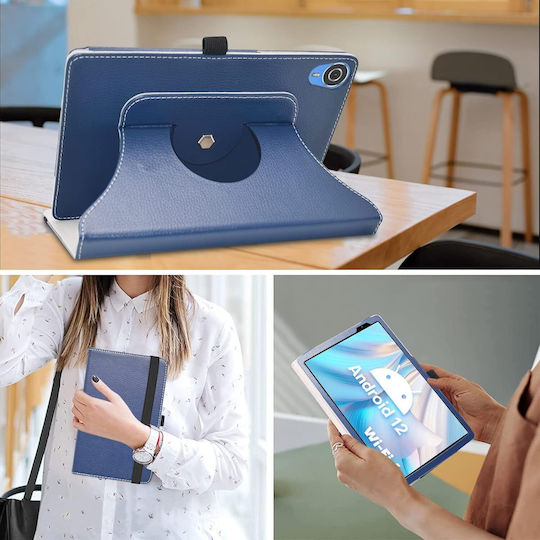 Rotierende Teclast P25t 10,1" PU Leder Standfunktion Blau