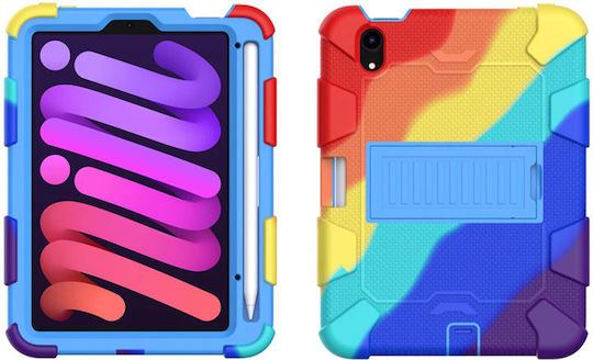 Ipad Mini 6 8.3" Case Stand Stylus Holder Colorful