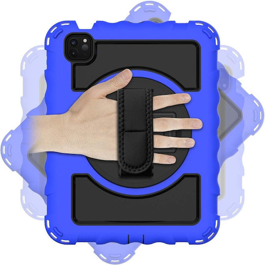 Ipad Pro 11” Case Stand Shoulder Strap Blue