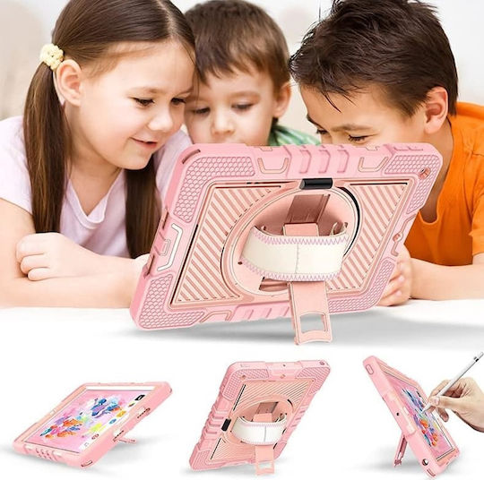 Заден Калъф Издръжлив За Деца Розов iPad 9 iPad 8 iPad 7