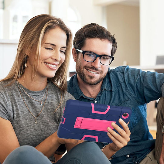 Флип Капак Издръжлив Розов Samsung Galaxy Tab A 8.4”