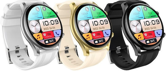 Hoco Y38 Smartwatch mit Herzfrequenzmesser Schwarz