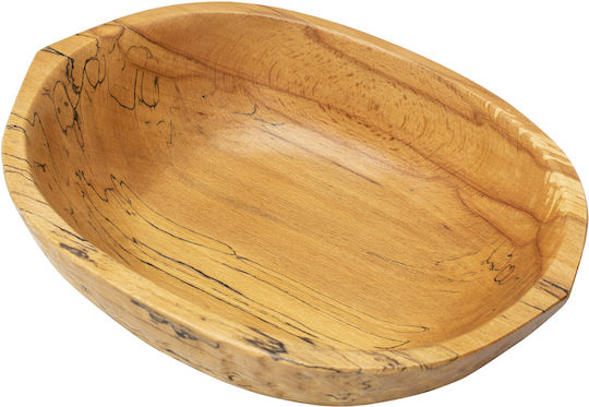 Салатиера Дървена Кафява 31x22см bl320