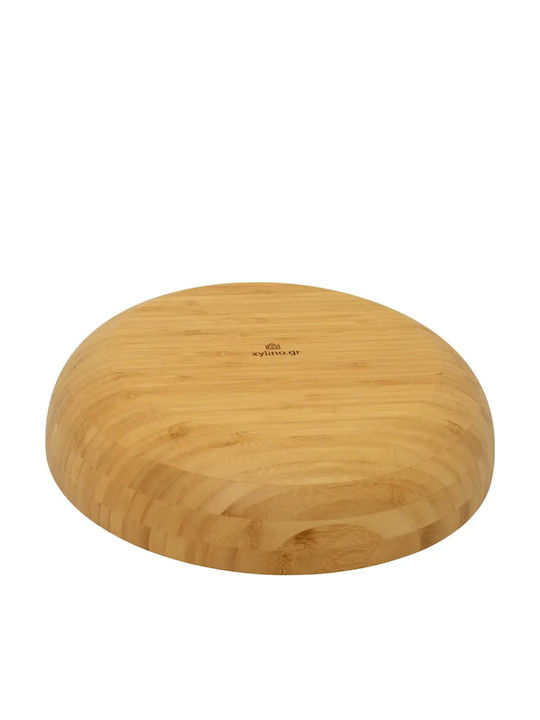 Салатиера Дървена Кафява 35x8см bl10059.061