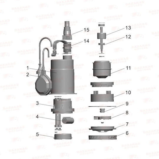 Leo Group XKS-750S Monofazică Pompă de Apă 1hp 03212