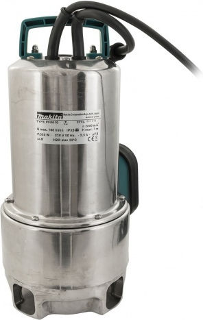 Makita PF0610 Μονοφασική Αντλία Ακαθάρτων & Ομβρίων Υδάτων 0.75hp με Φλοτέρ PF0610
