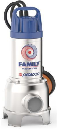 Pedrollo Family Single-phase Pump Waste Water / Sewage 0.7hp 134480