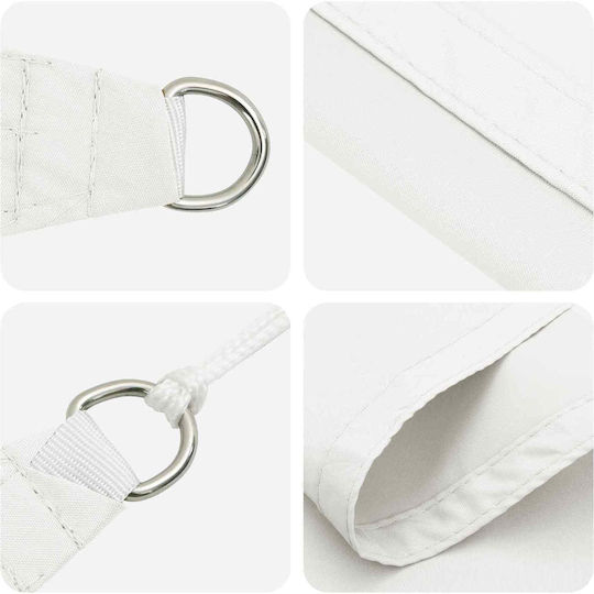vidaXL Pânză De Umbrire Rectangulară Albă 2x6m