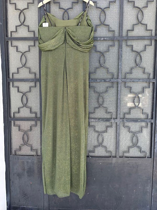 Rochie Maxi pentru Nuntă / Botez Verde