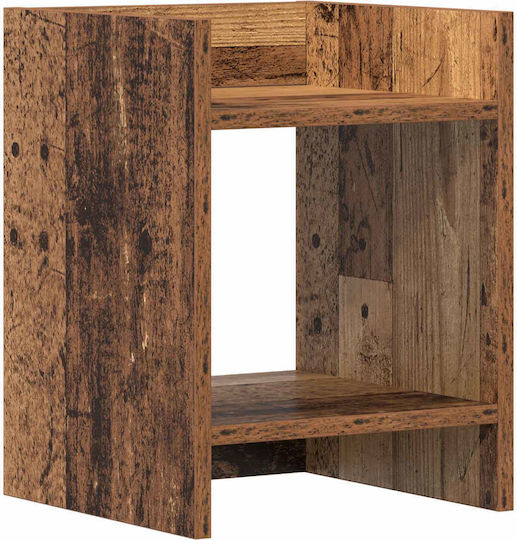 vidaXL Holz Pflanzentürme 30x30x40cm 2 Stück