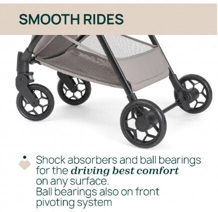 Chicco Taormina Pushchair Suitable for Newborn Sandshell 6.5kg